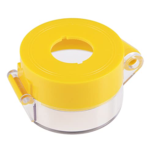 KAMSTEALTH Yellow Plastic Switch Cover Protector for 22mm Diameter Push Button Switch 55x43 (2)