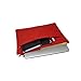 ImpecGear Legal Size Bag, Conference Bag, Document Bags, Safe Accessories Bag, Poly Cloth Value Pack of 2 (Red, 16
