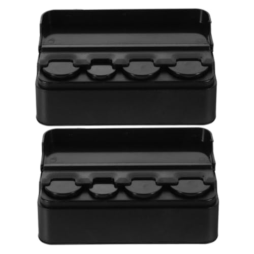 Organizador para cambio de monedas para auto 2 piezas miniatura 1