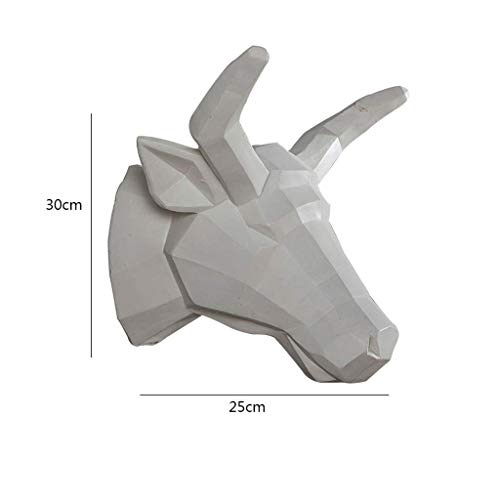 Sculpture moderne créative pour décoration murale d'intérieur - 3