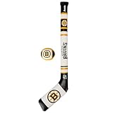 Franklin Sports NHL Boston Bruins Team Soft Sport Hockey Set