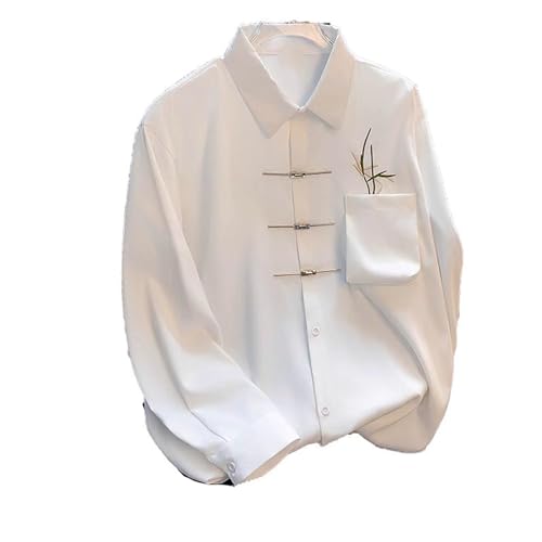 Chemise Tang homme col chinois à manches courtes GUOYUXIAO