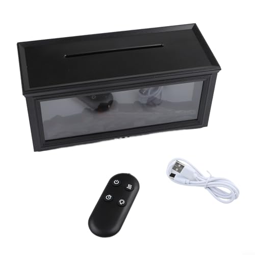 Diffuseur de flamme 3D avec télécommande et 7 couleurs pour apaiser votre intérieur - 2