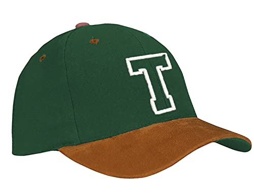 Baseball Cap Grün Weiß Gold Hut Unisex Damen Herren Lässig Verstellbarer Riemen Baseball Cap 100% Baumwolle Einstellbar Einfarbig Einheitsgröße Sonne Buchstabe A-Z