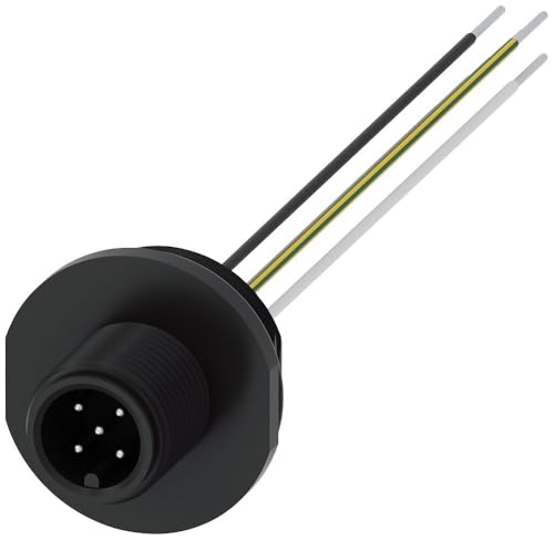 Conector M12 Siemens para sustitucion rapida en interruptor de posicion 3SE51 2