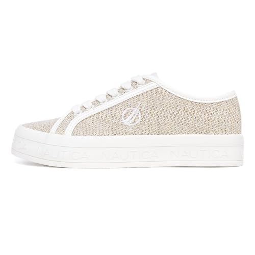 Image of Nautica Women Fashion Sneaker Lace-Up Tennis Casual Shoes for Ladies