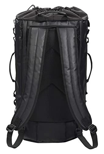 Harley-Davidson Water-Resistant Drawstring Hybrid Duffel Bag/Backpack - Black3