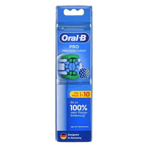 Oral-B Precision Clean Aufsteckbürsten für elektrische Zahnbürste 10 Stk. Weiß