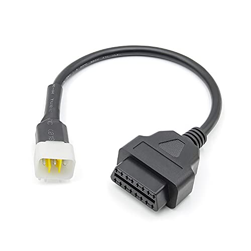 LCDXBYTFT6Pin TO 16PIN Motorcycle ATV Conversion Cable Is Suitable For BENELLI Motorcycle Diagnostic Cable