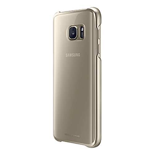 Samsung Clear Cover H&uuml;lle f&uuml;r Galaxy S7 edge, transparent with Metallic Corners