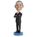 Royal Bobbles Barack Obama, 44th President of the United States – American History Anniversary Bobblehead – 8.5 Inches Tall – Collectible Bobblehead Statue