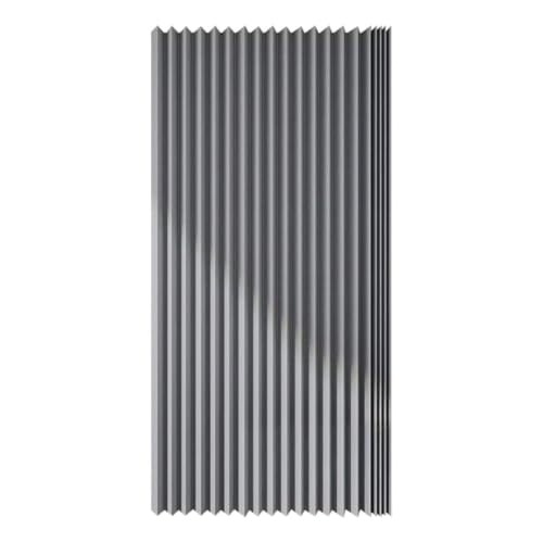 Waterproof Magnetic Bath Curtain Foldable Shower Curtain for Bathroom