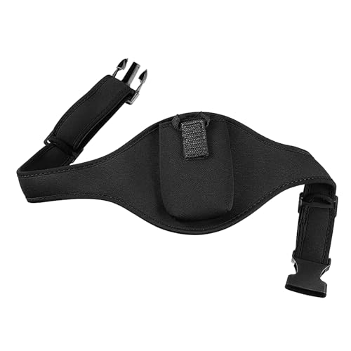 Cinturón para Micrófono | Bolsa Porta Micrófono para Monitores De Fitness   Funda de Neoprene Ajustable Antideslizante para Entrenamiento Yoga Aventura