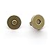 Z-COLOR 100 Sets Tone Magnetic Buttons Snap Clasps for Handbag Purses, DIY Accessories,Bags, Jackets, Covers etc (18mm, Bronze)