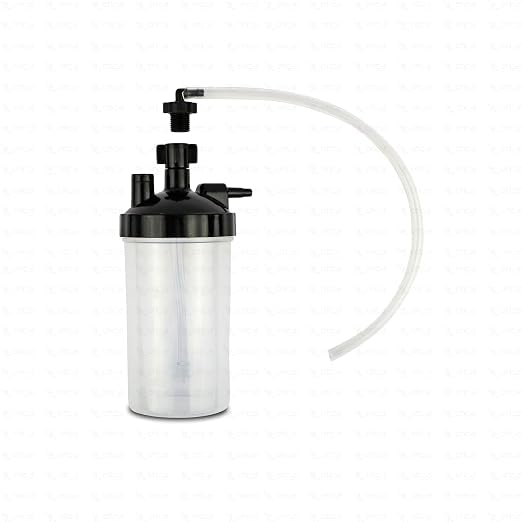 Bottle For Oxygen Cocentrator Suitable for all types of oxygen concentrator machines, Increases Humidity, Supplemental Oxygen Support (Pack of 1)-image-47