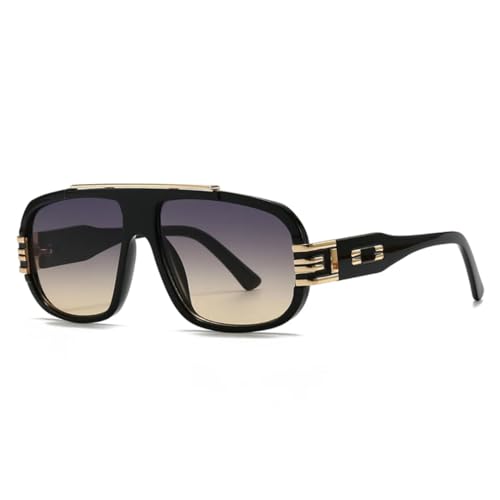 Lunettes de soleil homme grande monture pour masquer la fatigue