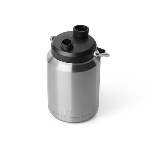 Image of YETI Rambler Half Gallon Jug 2.0, Vacuum Insulated, Leakproof, Stainless Steel with MagCap, Stainless