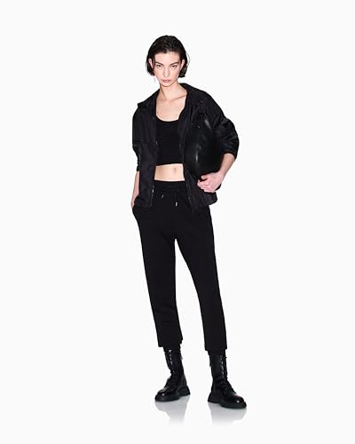 Lavabile in lavatrice Armani Exchange Canotta Donna Icon Logo, Nero, S