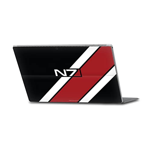 Autocollant Mass Effect N7 pour Microsoft Surface Pro habillage vinyle bureau et déplacements