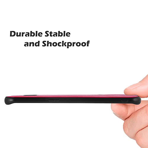 Image of Compatible with Samsung Galaxy J3 2016 /J 3 V /J36V /Sky /Amp Prime Case Rugged Thin Slim Cell Anti-Slip Fit Rubber TPU Mobile Phone Cover for Glaxay Sol J3V JV3 J36 6 J320V J320A Women Men Red