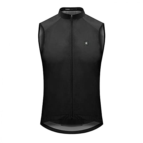 SIROKO Gilet Coupe-Vent Vélo V1 Blaast - Noir - 2XL Cover