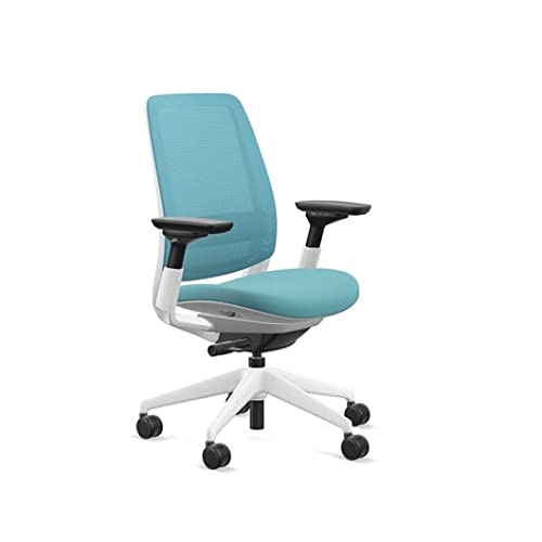 Image of Steelcase Series 2 Office Chair, Seagull Frame, Cogent Connect Lagoon