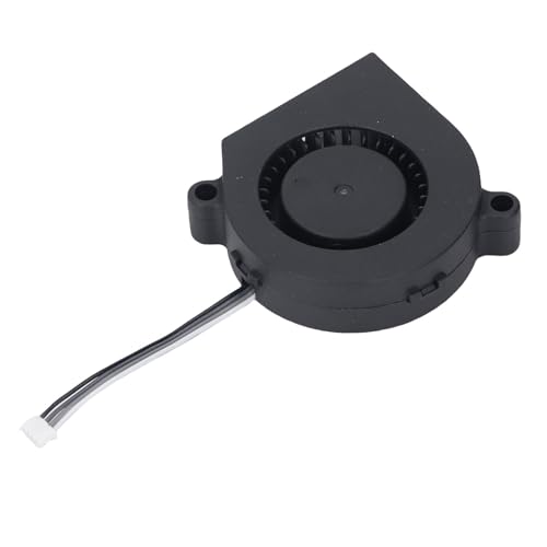 Fabater 5015 Ventilador de Enfriamiento de 24 V por Rodamiento de Bolas para la Impresora 3D de Enfriamiento de Capa Rápida Integrado 4p Abrazadera Adecuada para el Rango de Temperatura 10 ℃ a 80 ℃