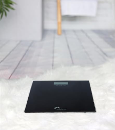 pèse personnes electronique SB2 little balance 8194 design épuré et élégant par son plateau en verre trempé coloré - vue 5