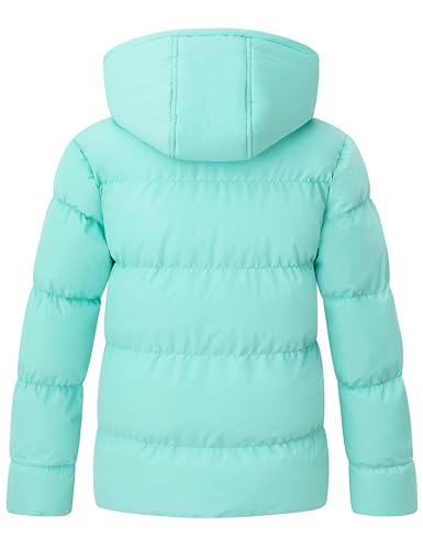 Image of ZSHOW Girls' Lightweight Puffer Jacket Warm Hooded Quilted Outerwear Jacket