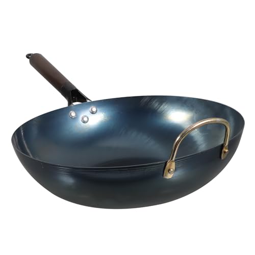Wok tradicional de hierro multifuncional DECHOUS miniatura 1