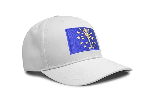 Image of International Tie State Hat for Men and Women, Adjustable Snapback Trucker Baseball Cap with Embroidered Patch