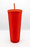 2020 Studded Grid Collection (Bright Red), Venti (24 oz.)