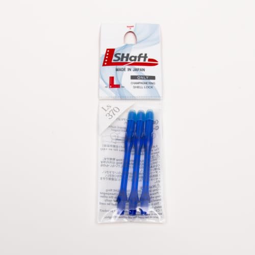 Image of L-style L-Shaft Locked Dart Shafts - Lightweight Nylon Shafts for Soft Tip & Steel Tip Darts - Set of 3