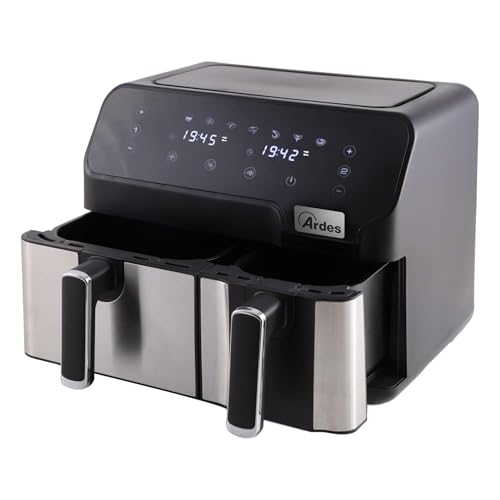 ARDES - ARFRYA03D Friggitrice Ad Aria ELDORADA DUAL - Friggitrice Aria Con Doppio Cestello Capacit...