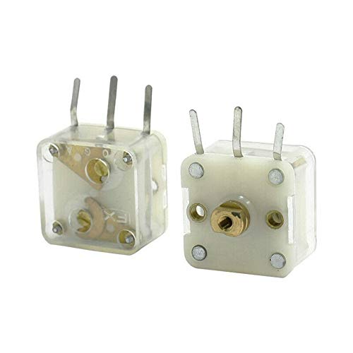 3NH® 2 Pcs 223F Style Dual 20pF Variable Capacitor for FM Radio