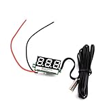 YUPEIUKLI Termómetros Digitales en Miniatura Alta precisión, sondas metálicas Impermeables para acuarios, invernaderos y monitorización de Temperatura Interior.