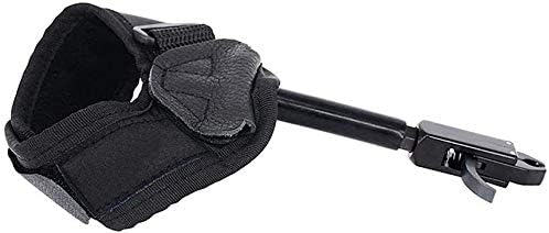 Namvo Archery Wrist Release Compound Bow Release Aids Adjustable Buckle Strap Archery Caplier Shooting Trigger Accessories Black - Image 4