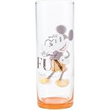 サンアート ウォルト ディズニー カンパニー 創立100周年 D100 ミッキーマウス メッセージ グラス 約260ml 食器 グッズ 雑貨 プレゼント ギフト 誕生日プレゼント 日本製 SAN4188-1