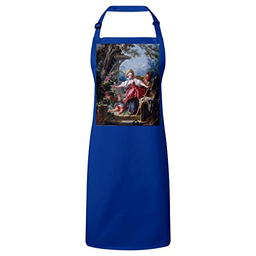 Tablier cuisine Fragonard colin maillard pour repas rococo