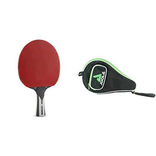 JOOLA 54206 Carbon X Pro - Raqueta de Ping Pong (7 Estrellas, Grosor de Esponja de 2 mm), Color...