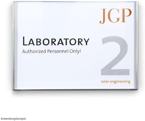 SignSystems® LT1020 Plaque de porte Lite 15 x 10,5 cm