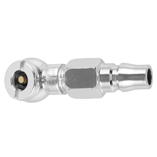 SOESFOUFU Car Tire Inflator Chuck Nozzle Quick Connect Air Compressor Accessory for Cars Motorcycles and Electric Bikes Compact Lightweight Design for Easy Portability