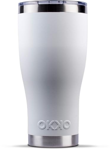 La Mejor Selección de Termo blanco los más recomendados. 49 OKKO Termo Gorila Blanco, 900 ml, 30 oz