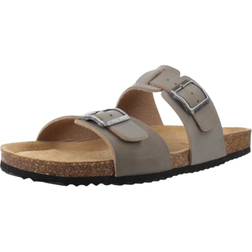 Sandale Geox Homme U Ghita B taupe en taille 42 avec bride réglable