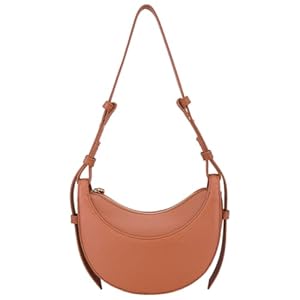 Satteltasche für Damen, Umhängetasche, Halbmond-Geldbörse, trendige Umhängetasche, Hobo-Handtasche