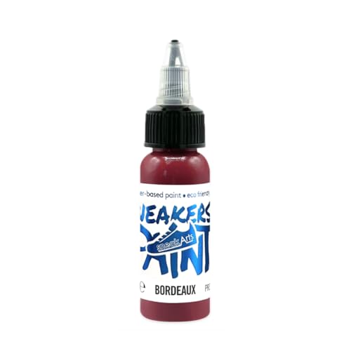 Peinture pour Cuir - 30ml | SneakArts (Rouge Bordeaux)