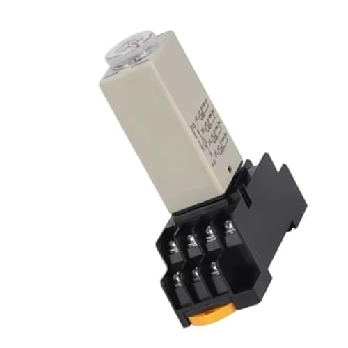 Relais H3Y-4-C avec embase 4NO + 4NC temporisation 0 à 60 min