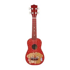 Ukulele Cute Bear Pattern Basswood Mini Guitar 4 Strings Musical Instruments with Bag Strap String Capo - Les Beatles, Paul McCartney, John Lennon, RIngo Starr, George Harrison