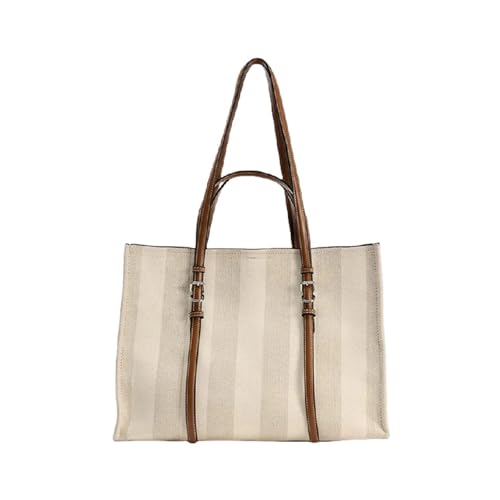 Sac fourre-tout en toile grande capacité SERDAS pour femme au style rétro