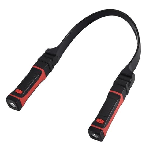 Lampe de poche pour les mécaniciens rechargeable LED rotative 90° aimantée